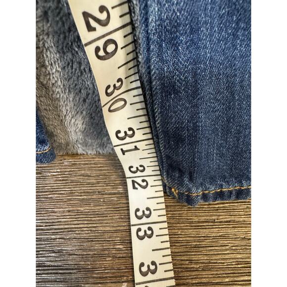 NWT American Eagle Outfitters Vintage Hi-Rise Flare Button Fly Jeans Size 10 - Picture 4 of 14